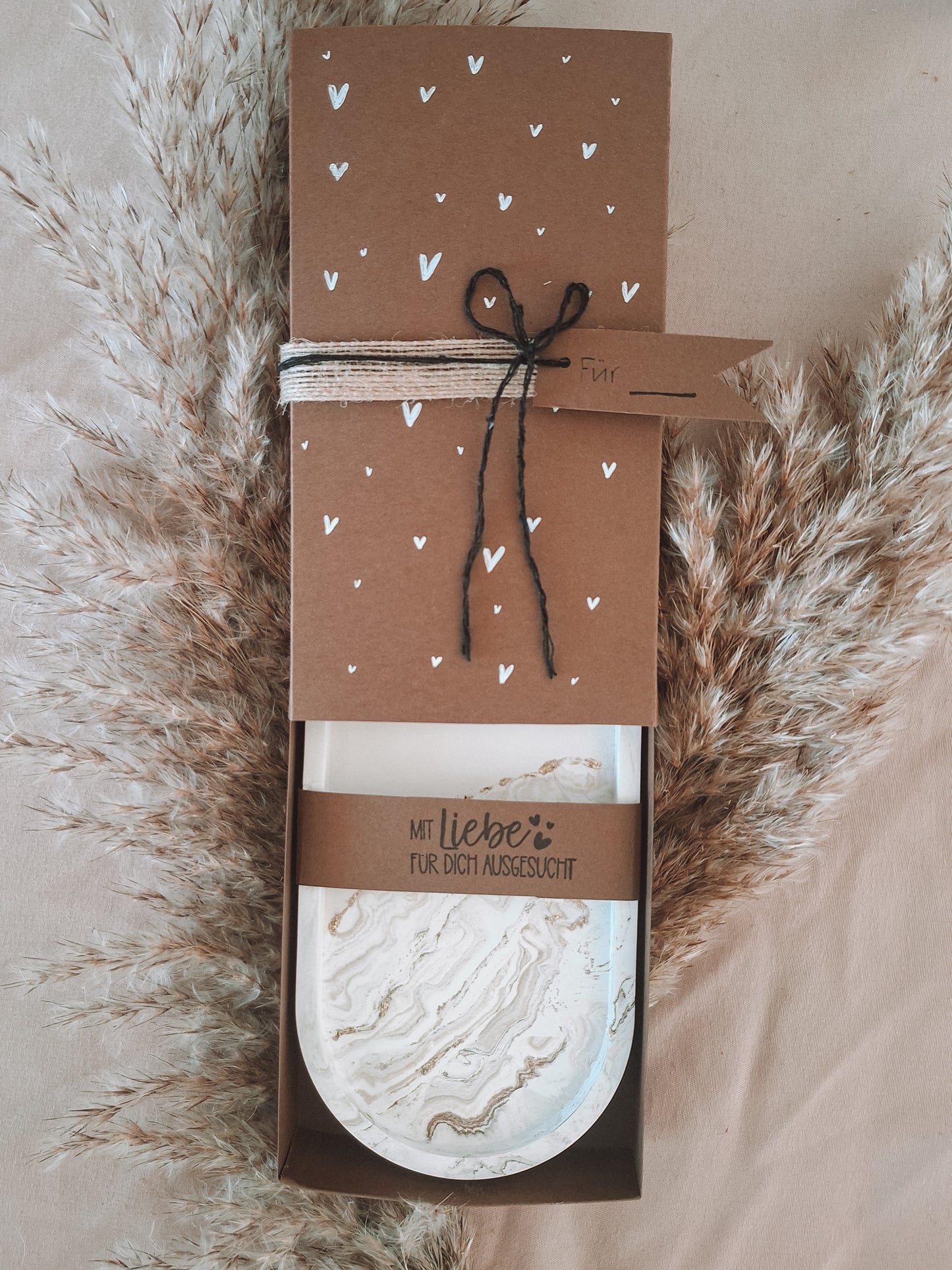 Geschenkbox "Mit Liebe für dich ausgesucht"