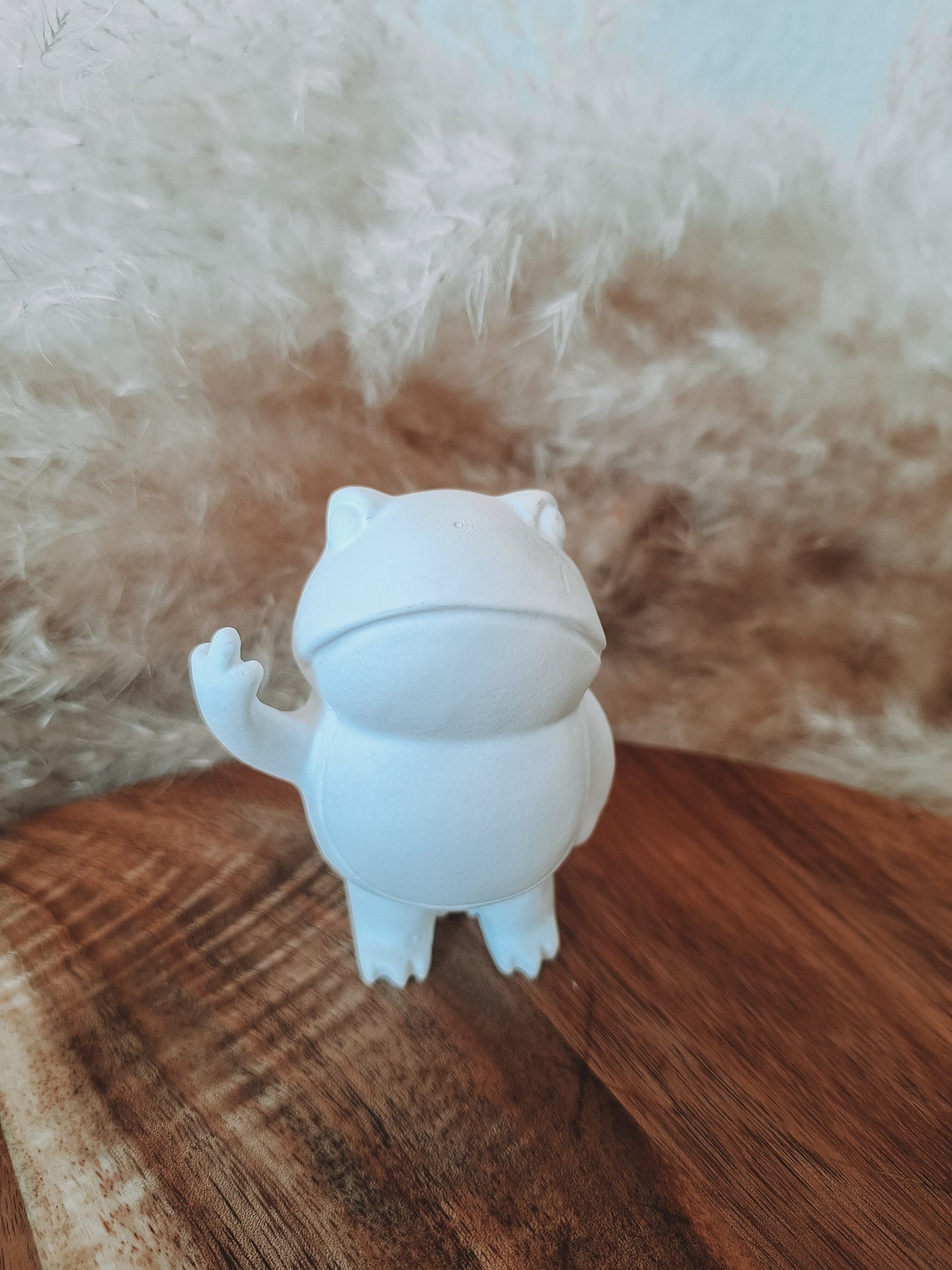 winkender Frosch alias "Fuck you Frosch"