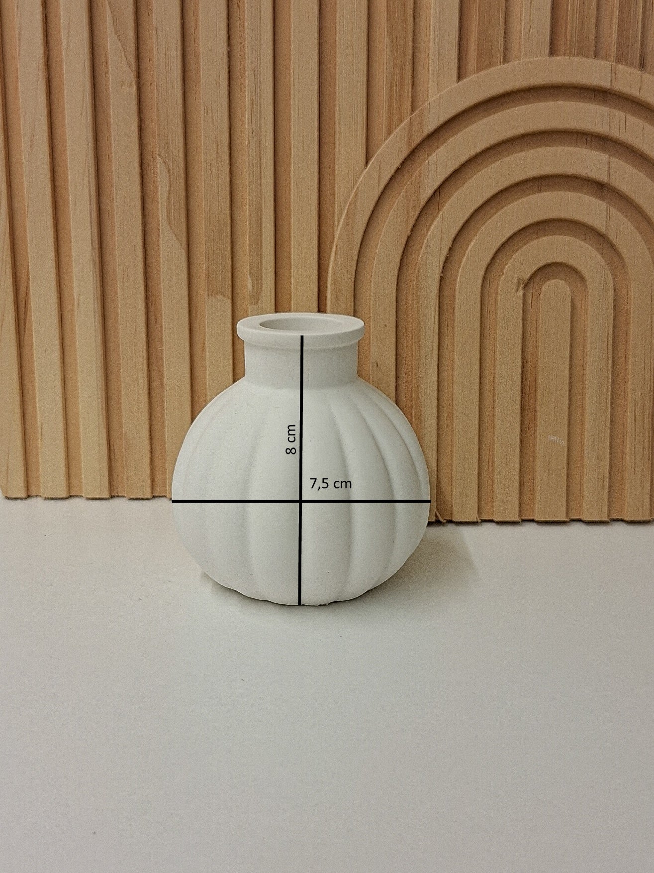 Vase rund