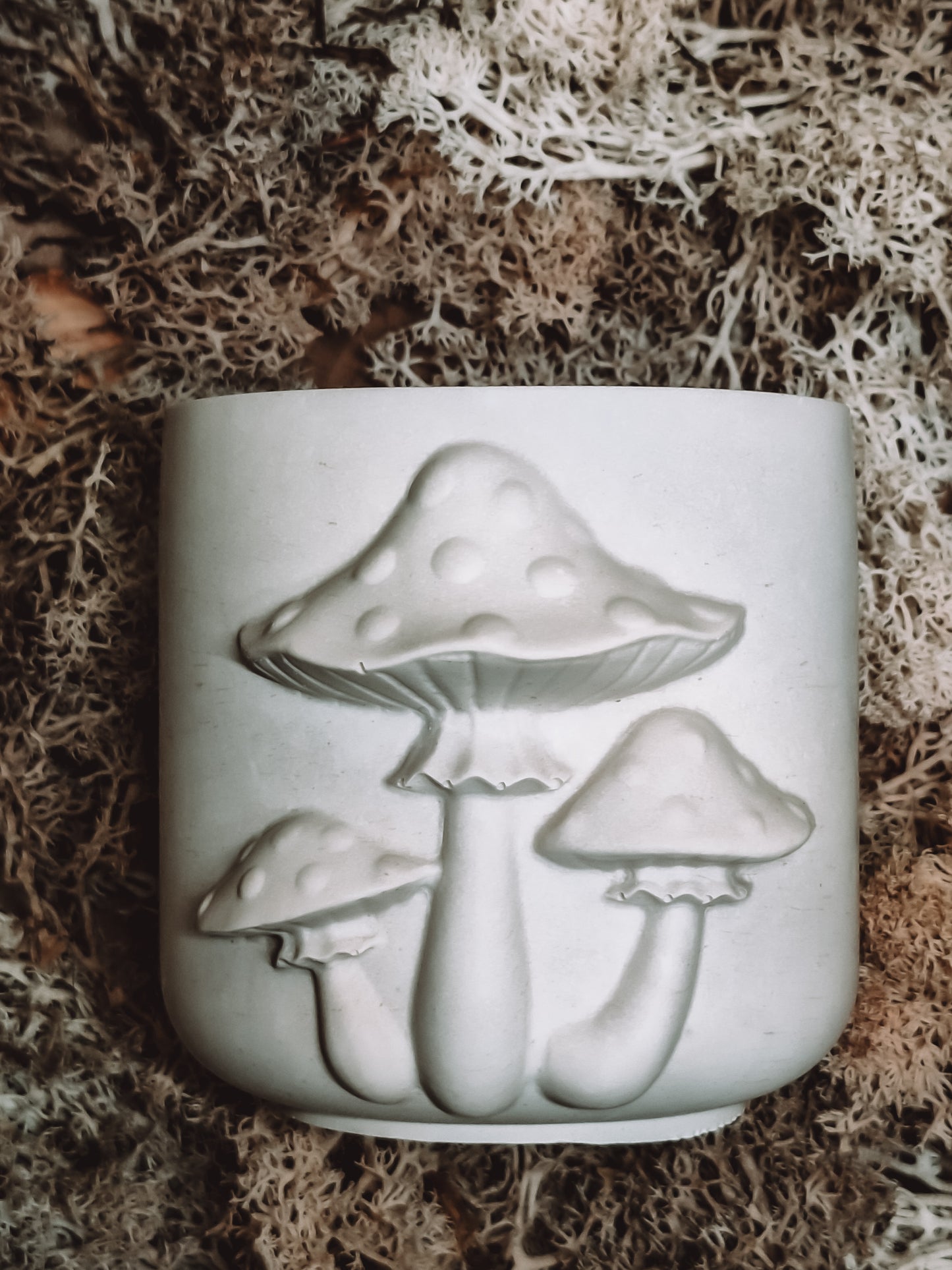 Pilzschale mit Deckel