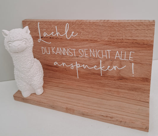 Du kannst sie nicht alle anspucken!